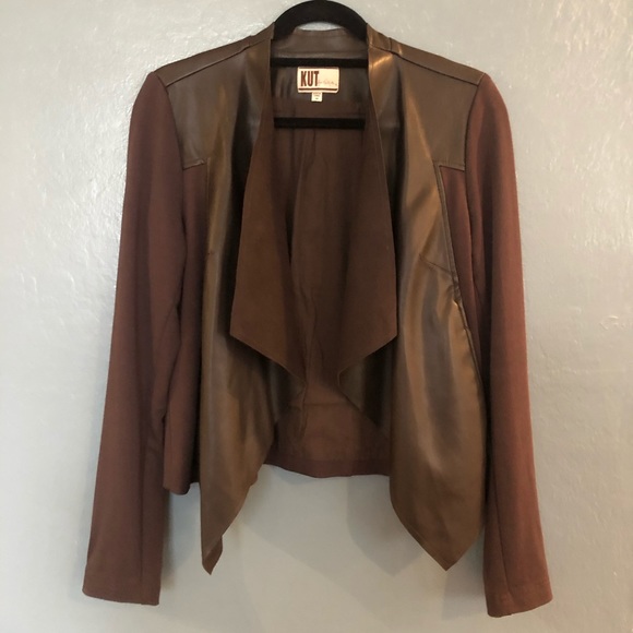 Kut Stitch Fix Vegan Leather Jacket - Picture 3 of 5
